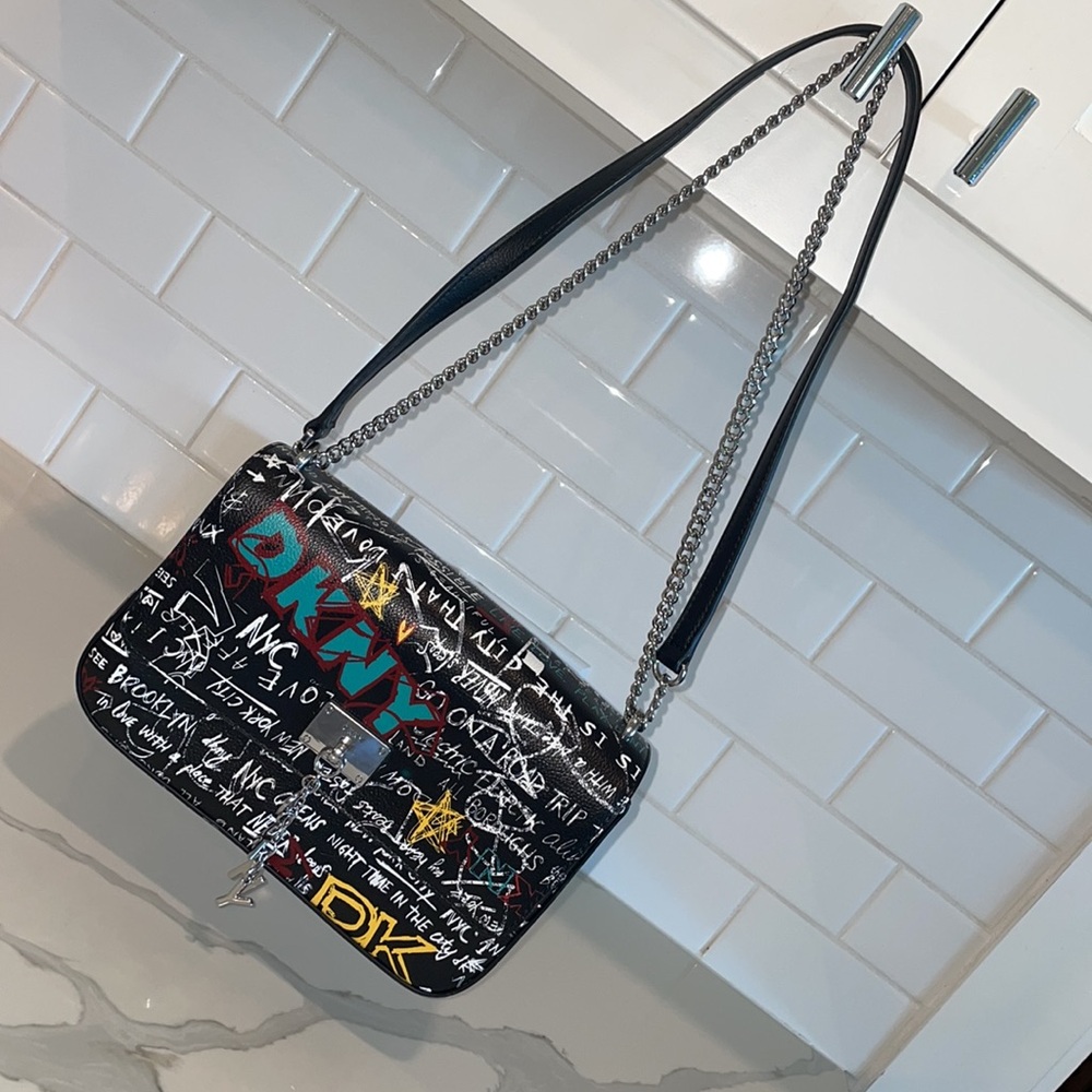 New DKNY shoulder purse